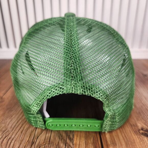 John Deere Mesh Hat Cap Snapback Green Logo Farmer Tractor Outdoors Farm Ranch - Picture 5 of 10